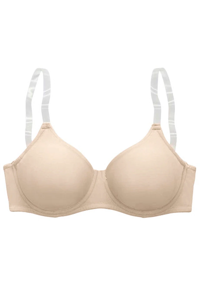 Nuance by Lascana », Dirndl-BH« mit Bügel & transparenten Trägern, große Größen, Sommer
