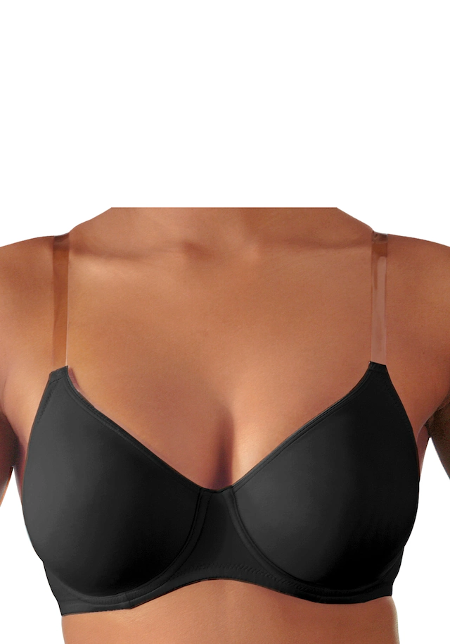 Nuance by Lascana », Dirndl-BH« mit Bügel & transparenten Trägern, große Größen, Sommer