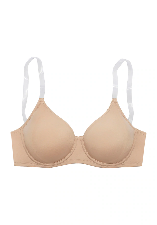 Nuance by Lascana », Dirndl-BH« mit Bügel & transparenten Trägern, große Größen, Sommer