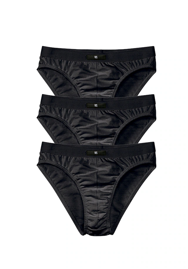 H.I.S Slip Packung, 3 Stk. mit H.I.S Logo vorn