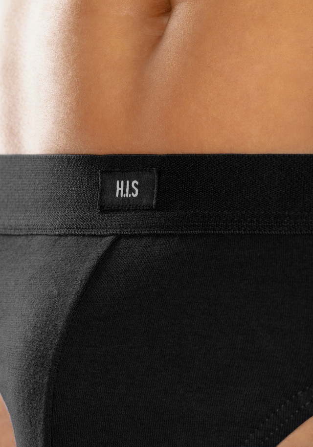 H.I.S Slip Packung, 3 Stk. mit H.I.S Logo vorn