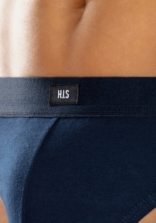 H.I.S Slip Packung, 3 Stk. mit H.I.S Logo vorn