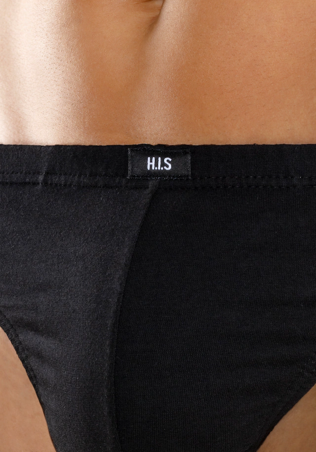 H.I.S String Packung, 3 Stk. aus weichem Baumwoll-Stretch