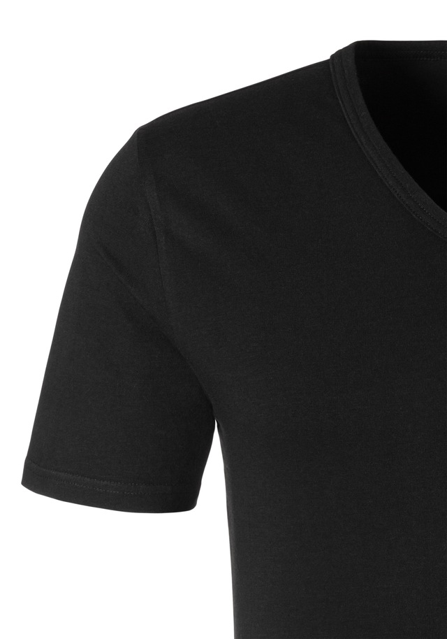 H.I.S Unterziehshirt 2 Stk. mit V-Ausschnitt und kleinem Logo, Unterhemd, T-Shirt