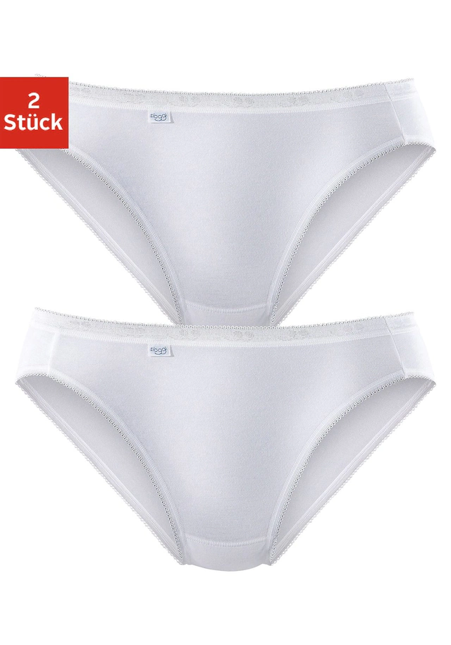 sloggi Tai-Slip »Basic+« perfekter Sitz, Baumwollmix, elastisch, weiche Nähte