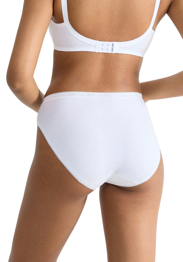 sloggi Tai-Slip »Basic+« perfekter Sitz, Baumwollmix, elastisch, weiche Nähte