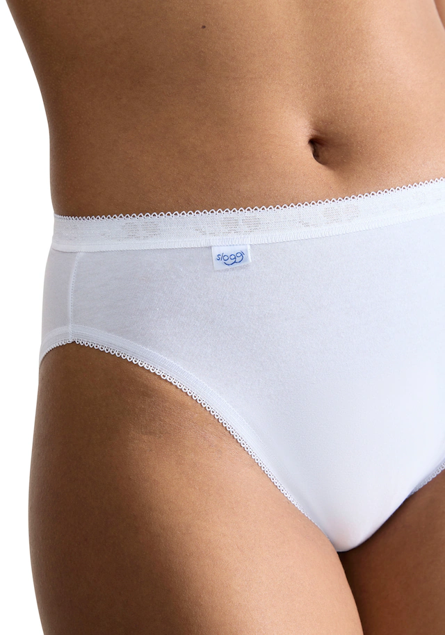 sloggi Tai-Slip »Basic+« perfekter Sitz, Baumwollmix, elastisch, weiche Nähte