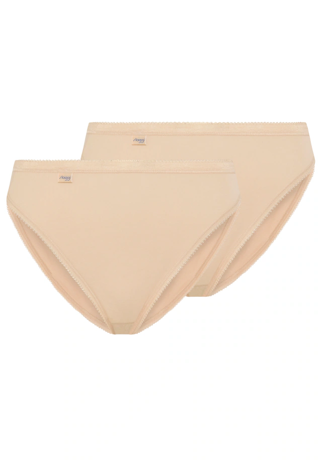 sloggi Tai-Slip »Basic+« perfekter Sitz, Baumwollmix, elastisch, weiche Nähte