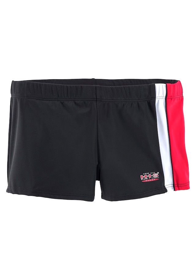 H.I.S Boxer-Badehose mit Kontrasteinsätzen