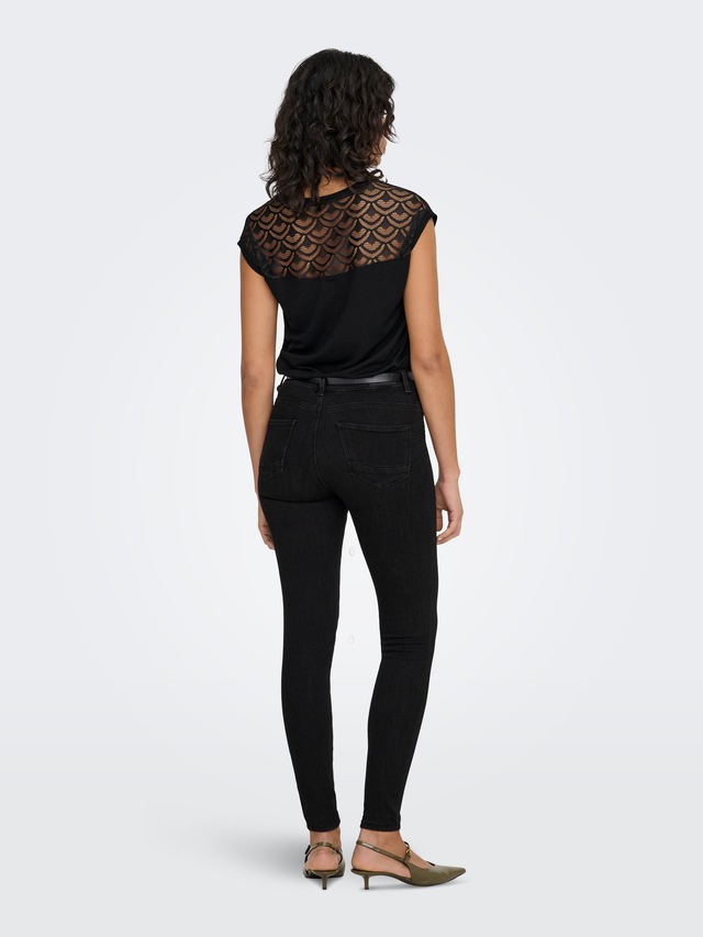 ONLY Skinny-fit-Jeans »ONLPOWER MID PH UP SK DNM REA3659 NOOS« mit Push-up-Effekt