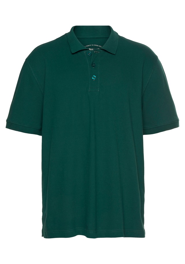 Man's World Poloshirt Kurzarm, lockere Passform, unifarben