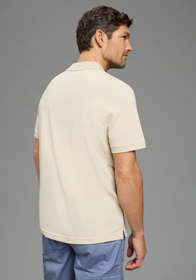 Man's World Poloshirt Kurzarm, lockere Passform, unifarben
