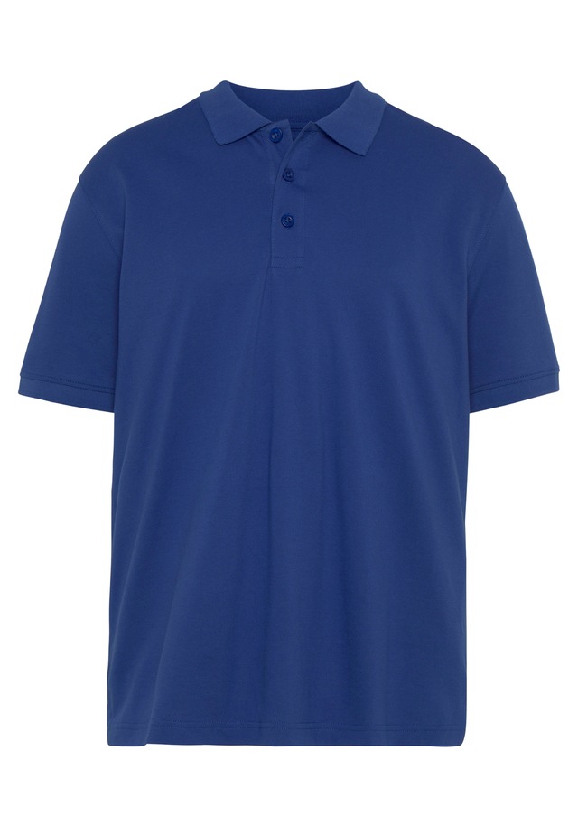 Man's World Poloshirt Kurzarm, lockere Passform, unifarben