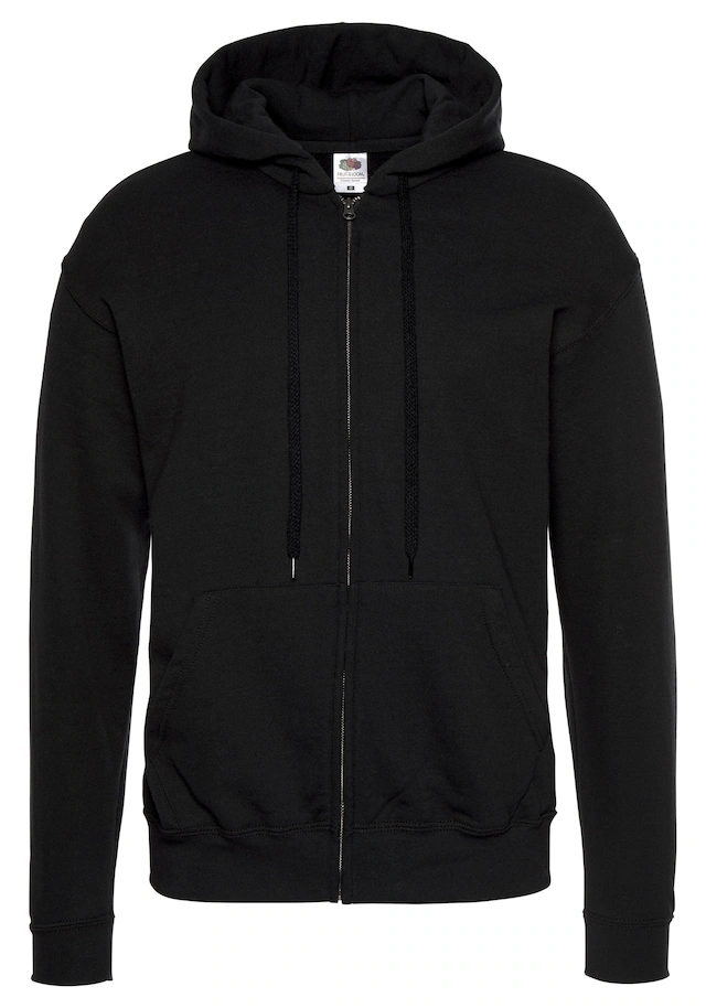 Fruit of the Loom Kapuzensweatjacke mit Kängurutasche