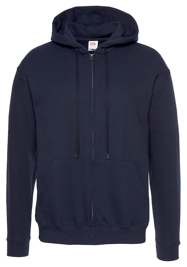 Fruit of the Loom Kapuzensweatjacke mit Kängurutasche