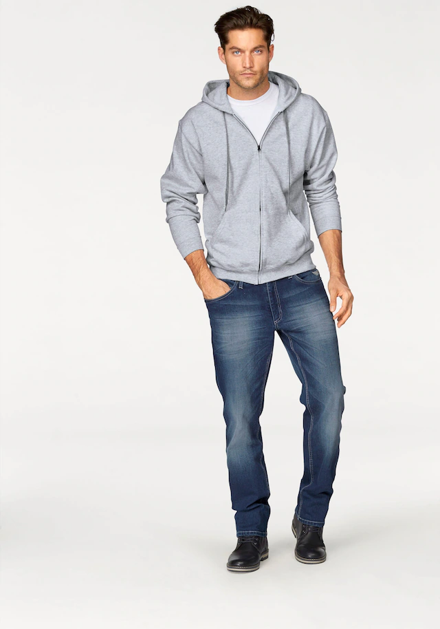 Fruit of the Loom Kapuzensweatjacke mit Kängurutasche