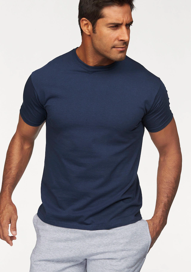 Fruit of the Loom T-Shirt Packung, 2 Stk. aus reiner Baumwolle