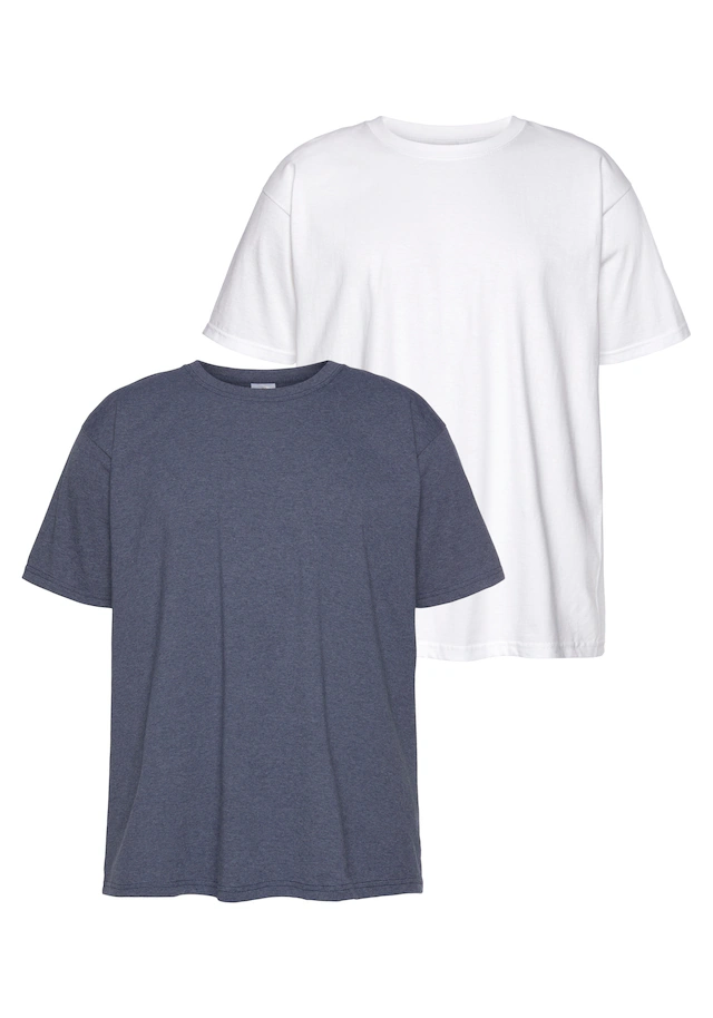 Fruit of the Loom T-Shirt Packung, 2 Stk. aus reiner Baumwolle