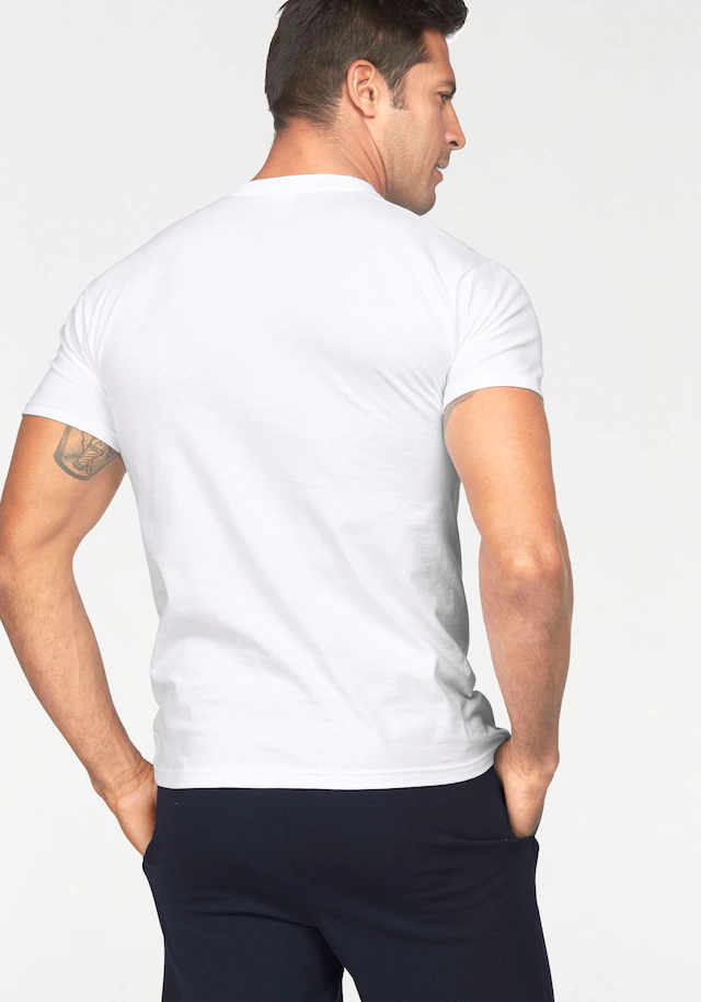 Fruit of the Loom T-Shirt Packung, 2 Stk. aus reiner Baumwolle