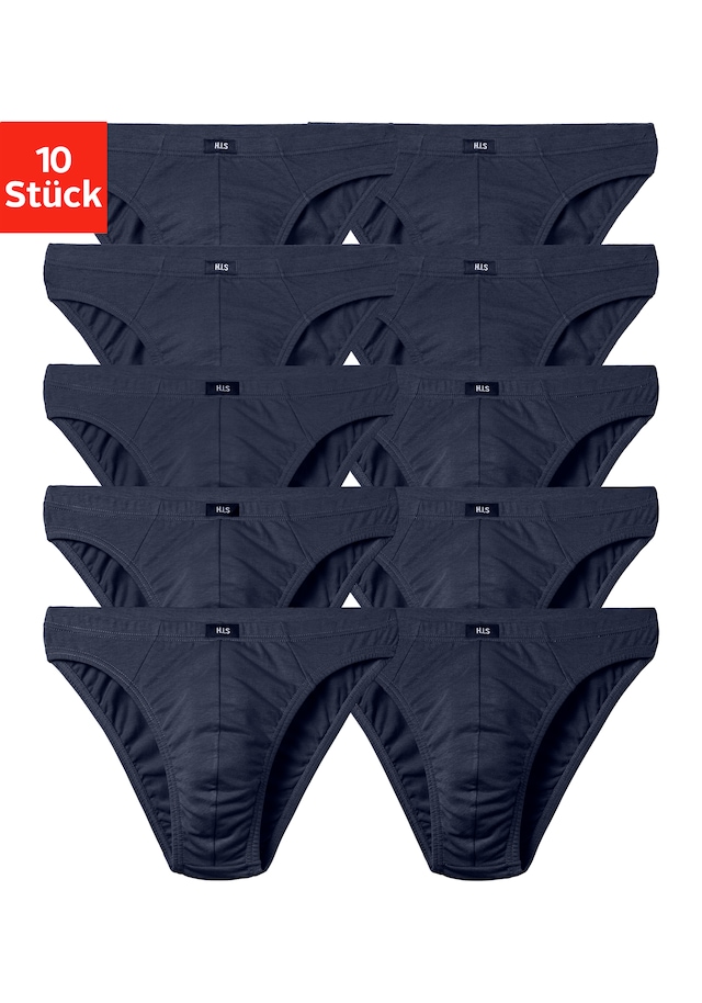H.I.S Slip »Herren Minislip« Packung, 10 Stk. in Baumwoll-Mix