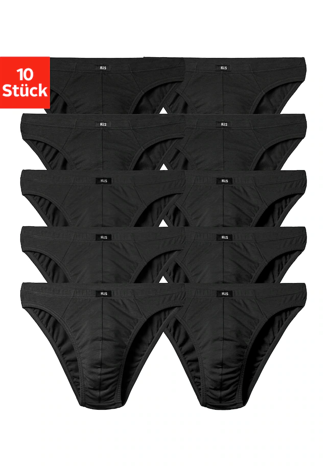 H.I.S Slip »Herren Minislip« Packung, 10 Stk. in Baumwoll-Mix