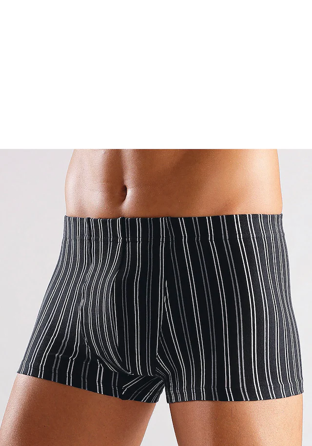 le jogger® Boxer »Boxershorts für Herren« Packung, 3 Stk. mit garngefärbten Streifen