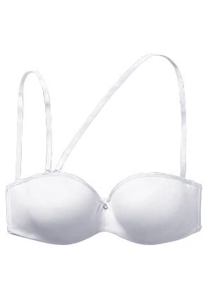 LASCANA Multiway-BH », Dirndl-BH, trägerloser BH, Push-up-BH« mit abnehmbaren, normalen und transparenten Trägern, Sommer