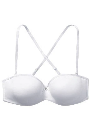 LASCANA Multiway-BH », Dirndl-BH, trägerloser BH, Push-up-BH« mit abnehmbaren, normalen und transparenten Trägern, Sommer