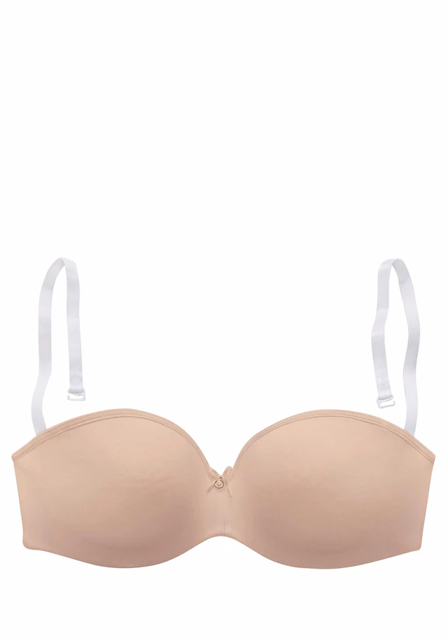 LASCANA Multiway-BH », Dirndl-BH, trägerloser BH, Push-up-BH« mit abnehmbaren, normalen und transparenten Trägern, Sommer