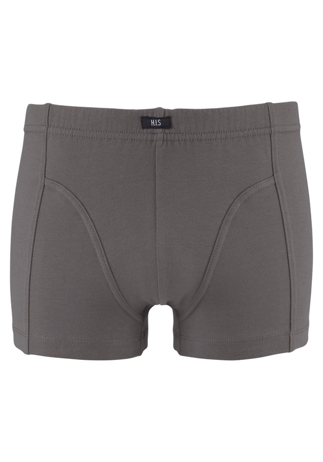 H.I.S Boxer »Boxershorts für Jungen« Packung, 5 Stk. unifarben, mit Markenlabel, Baumwollmischung