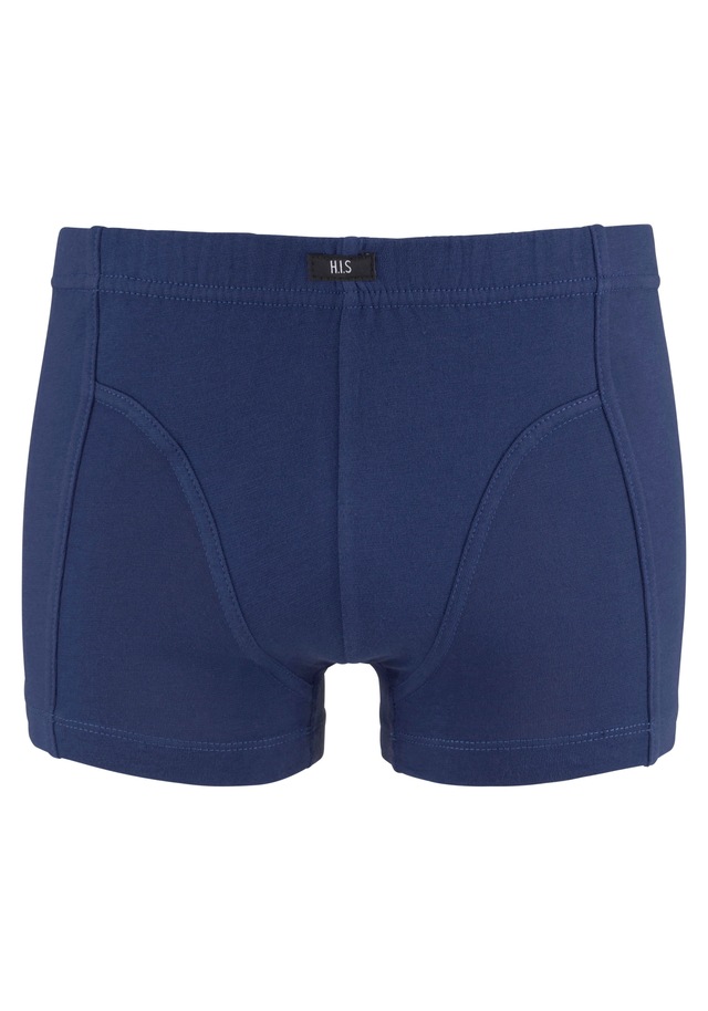H.I.S Boxer »Boxershorts für Jungen« Packung, 5 Stk. unifarben, mit Markenlabel, Baumwollmischung