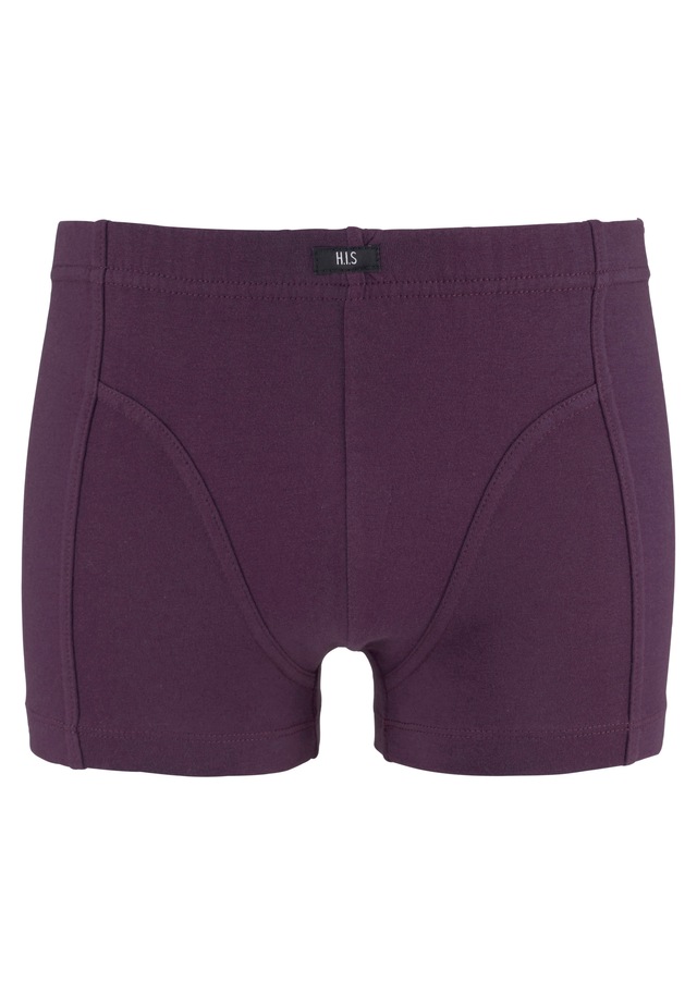 H.I.S Boxer »Boxershorts für Jungen« Packung, 5 Stk. unifarben, mit Markenlabel, Baumwollmischung