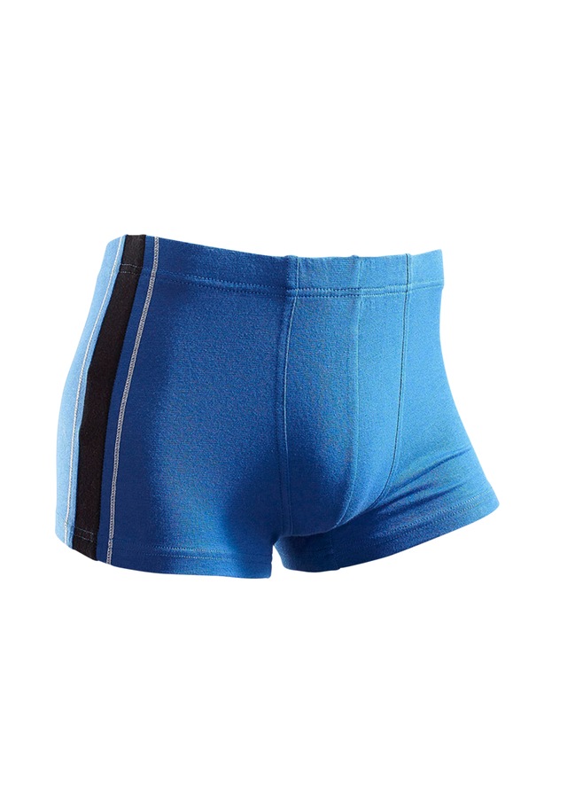 AUTHENTIC LE JOGGER Boxer »Boxershorts für Herren« Packung, 4 Stk. mit kontrastfarbigen Streifen seitlich