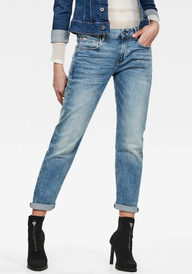 G-STAR Boyfriend-Jeans »Kate Boyfriend« mit authentischen Used Effekten