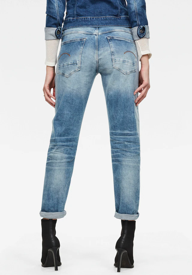 G-STAR Boyfriend-Jeans »Kate Boyfriend« mit authentischen Used Effekten