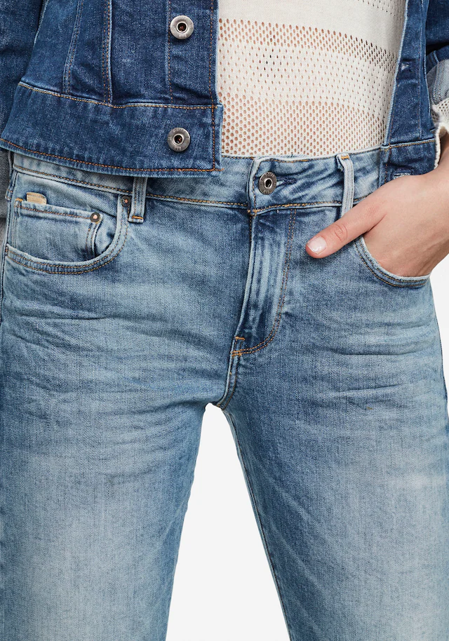 G-STAR Boyfriend-Jeans »Kate Boyfriend« mit authentischen Used Effekten