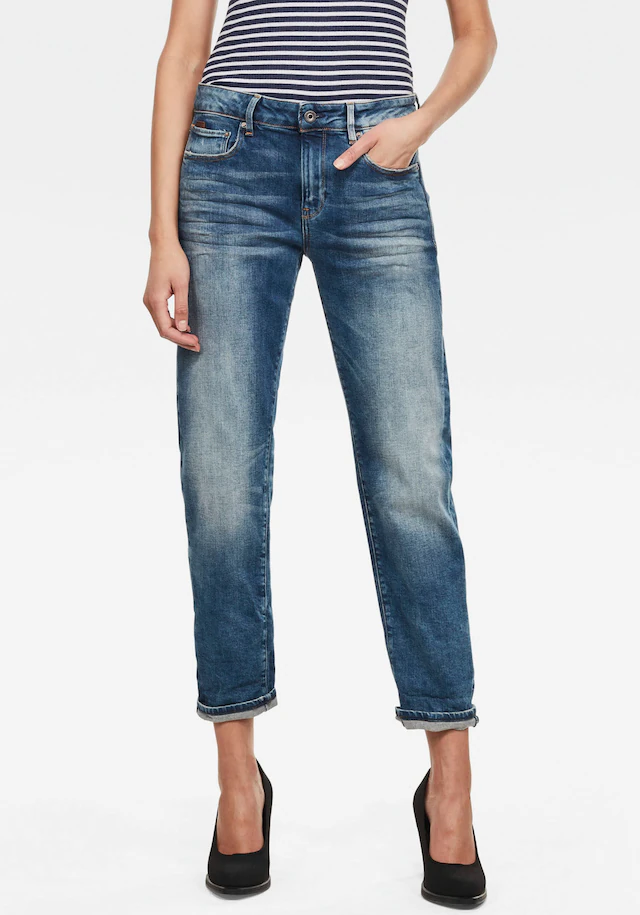 G-STAR Boyfriend-Jeans »Kate Boyfriend« mit authentischen Used Effekten