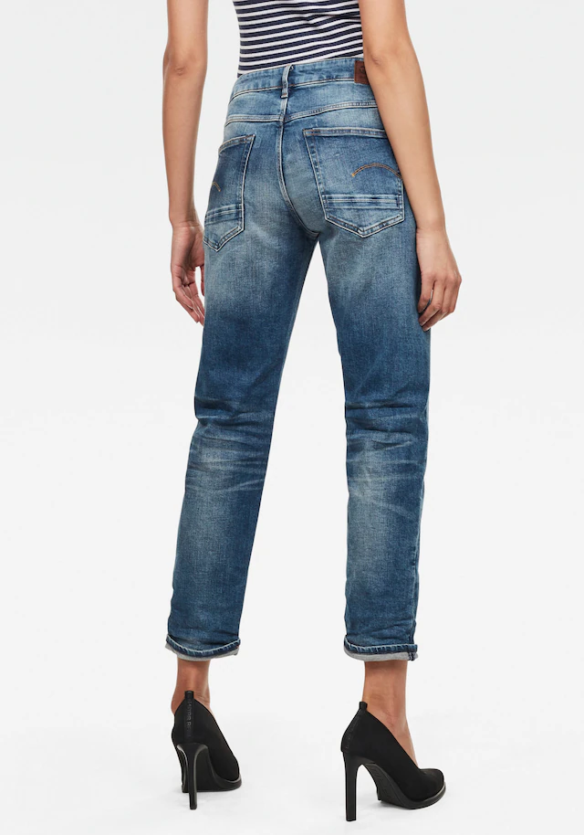 G-STAR Boyfriend-Jeans »Kate Boyfriend« mit authentischen Used Effekten