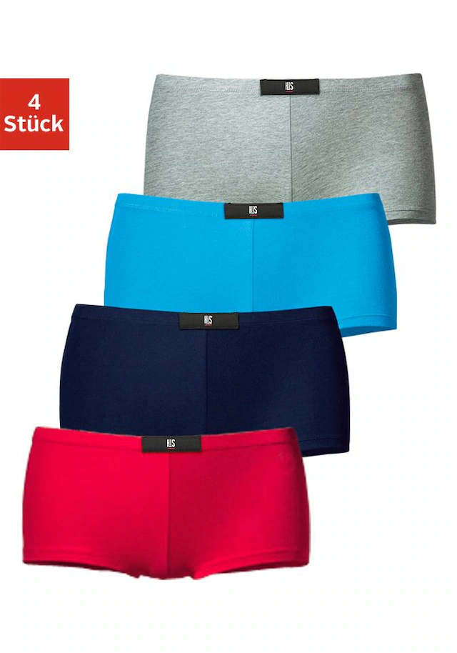 H.I.S Panty 4er-Pack, aus elastischer Baumwoll-Qualität