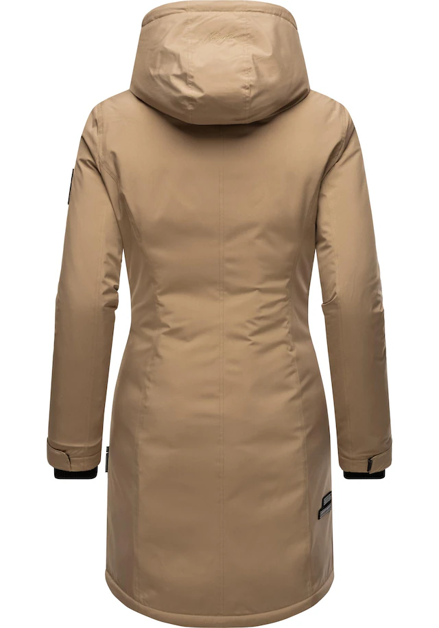 Navahoo Wintermantel »Letiziaa« sportlicher Winterparka mit gefütterter Kapuze