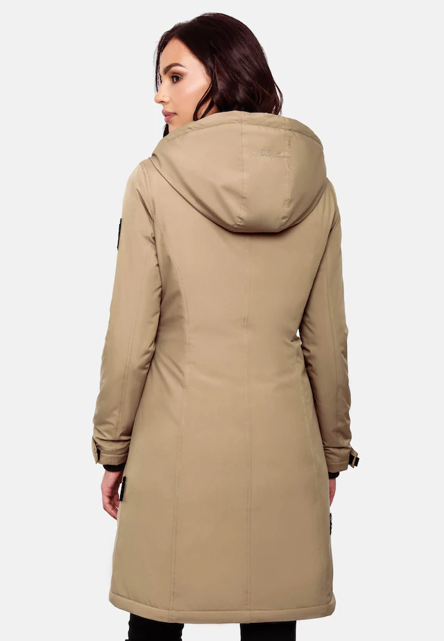 Navahoo Wintermantel »Letiziaa« sportlicher Winterparka mit gefütterter Kapuze