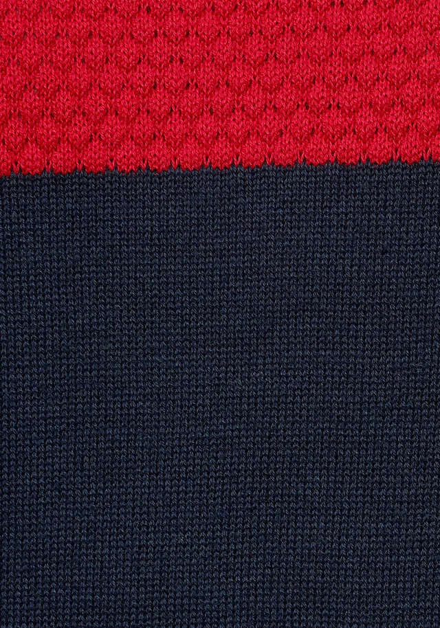 H.I.S Rundhalspullover »neue Farben!« Colorblocking, in leichter Strickqualität