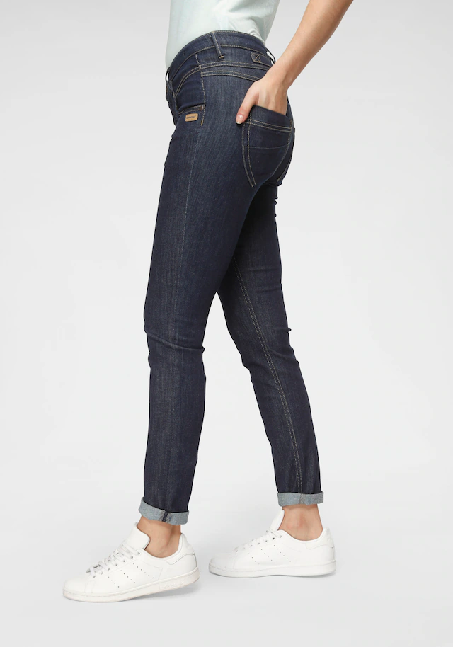 GANG Skinny-fit-Jeans »94MEDINA« mit stylischer halb offener Knopfleiste