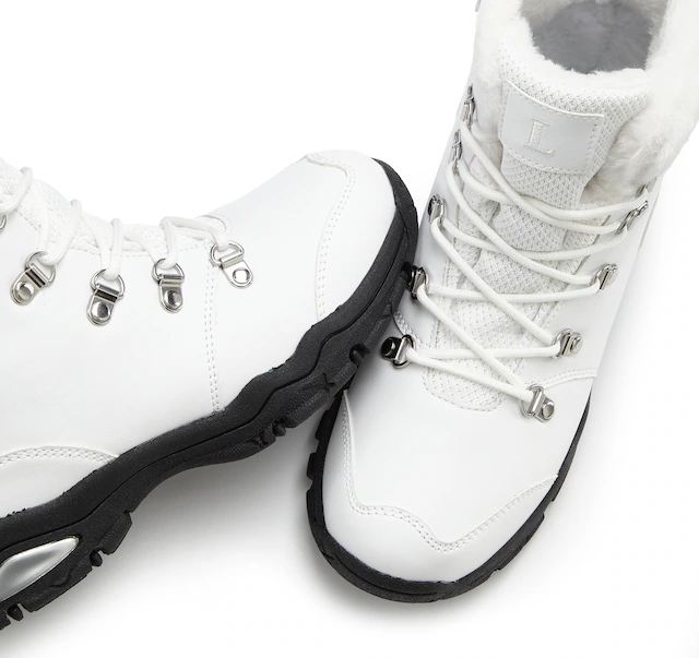 LASCANA Winterstiefelette »Winterboots, Outdoorstiefelette, Stiefel, Stiefelette, Schneestiefel« mit wind-& wasserabweisender Tex-Membran