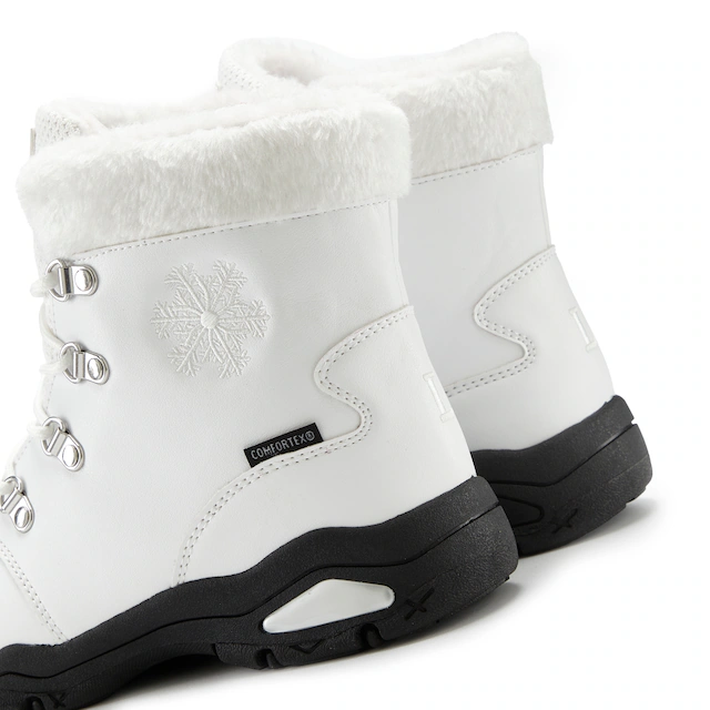 LASCANA Winterstiefelette »Winterboots, Outdoorstiefelette, Stiefel, Stiefelette, Schneestiefel« mit wind-& wasserabweisender Tex-Membran