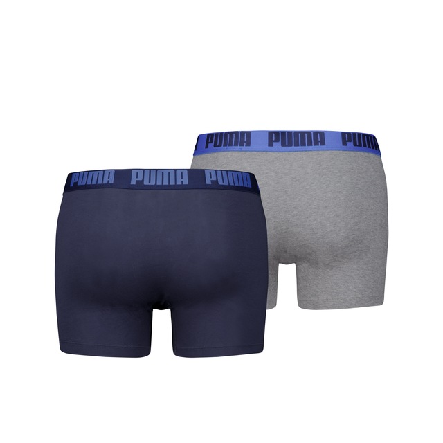PUMA Boxershorts »PUMA MEN EVERYDAY BASIC BOXERS 2P« Packung, mit Puma Webbund