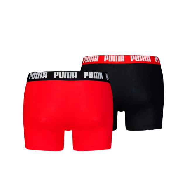 PUMA Boxershorts »PUMA MEN EVERYDAY BASIC BOXERS 2P« Packung, mit Puma Webbund