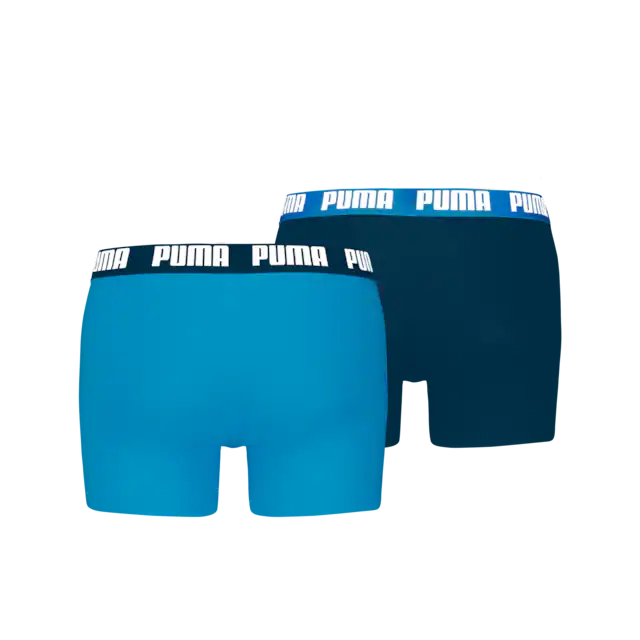 PUMA Boxershorts »PUMA MEN EVERYDAY BASIC BOXERS 2P« Packung, mit Puma Webbund