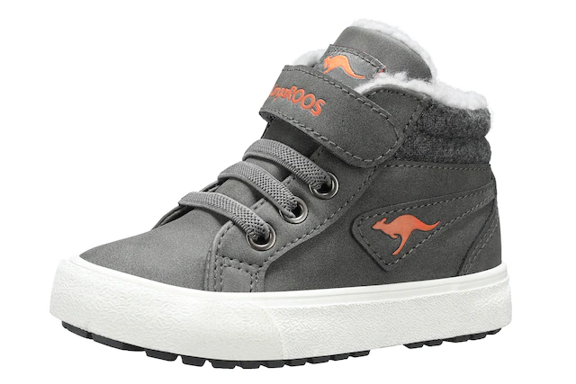 KangaROOS Sneaker »Kavu III« Warmfutter, Reißverschluss,Winterschuhe, Schnürboots, Sneakerboots