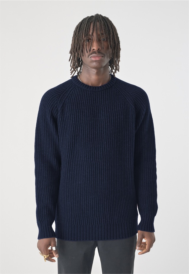 Cleptomanicx Strickpullover »Big Ben« im trendigen Ripp-Strick-Design